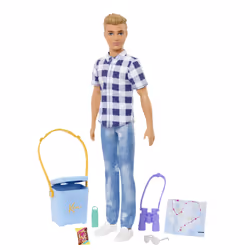 Barbie Dreamhouse Adventures It Takes Two Ken Camping Doll & Accessories, Toy for 3 Year Olds & Up, Fashion doll, Male, 3 yr( ...