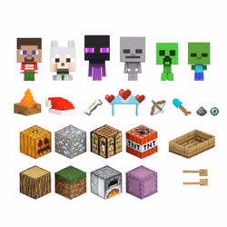 Minecraft Mob Head Minis Advent Calendar Accessory