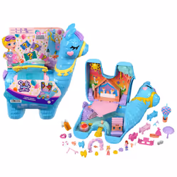 Polly Pocket PAJAMA PARTY LLAMA PARTY Playset - Additional view 4
