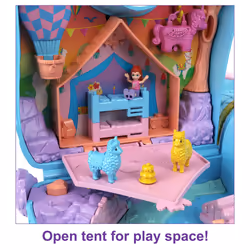 Polly Pocket PAJAMA PARTY LLAMA PARTY Playset - Additional view 6