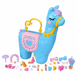Polly Pocket PAJAMA PARTY LLAMA PARTY Playset - Additional view 8
