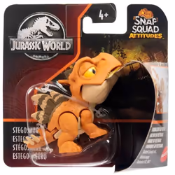 Jurassic World 2022 Snap Squad Attitudes Set of 4 Figures (Tyrannosaur