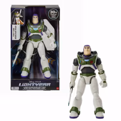 Disney Pixar Laser Blade Buzz Lightyear Figure, 4 yr(s), Multicolour