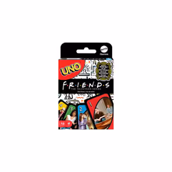 UNO Friends Card Game for Family, Adult & Party Nights, Collectible Inspired by TV Series