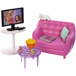 Barbie Furniture and Accessories, 3 yr(s)