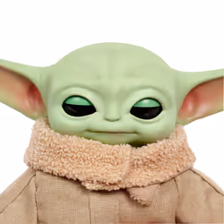 Star Wars Grogu Squeeze & Blink with sounds Plush, Collectible Gift, Cartoon character, 3 yr(s), Interactive, Sounding, LR44, ...