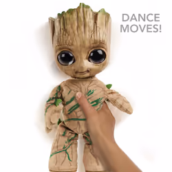 Mattel Marvel I Am Groot Groovin' Groot Feature Plush - Additional view 7