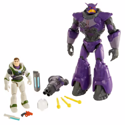 MATTEL Disney and Pixar Lightyear Crystal Grade Buzz Lightyear Vs. Zurg Clash Pack
