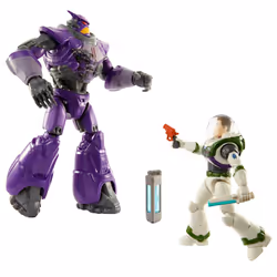 MATTEL Disney and Pixar Lightyear Crystal Grade Buzz Lightyear Vs. Zurg Clash Pack