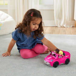Fisher-Price Little People Barbie Convertible Vehicle and Figure Set by