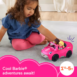 Fisher-Price Little People Barbie Convertible Vehicle and Figure Set by - Additional view 5