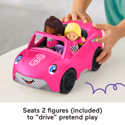 Fisher-Price Little People Barbie Convertible Vehicle and Figure Set by - Additional view 7