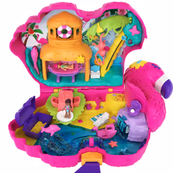 Polly Pocket FLAMINGO PARTY Playset, 4 yr(s), 203.2 mm