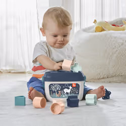 Fisher-Price Baby's First Blocks, 0.5 yr(s), Plastic, Multicolour