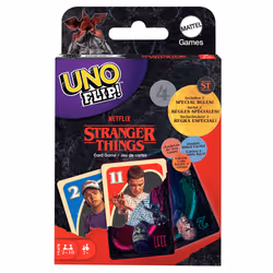 Games UNO Flip Stranger Things, 7 yr(s)