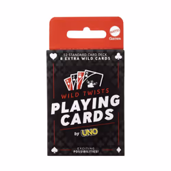 Wild Twists Playing Cards By UNO