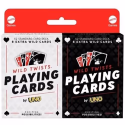 Mattel Wild Twists Playing Cards by Uno Game