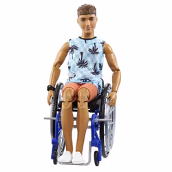 Barbie Fashionistas Doll and Accessories #195, Fashion doll, Male, 3 yr(s), Girl, 150 mm, Multicolour
