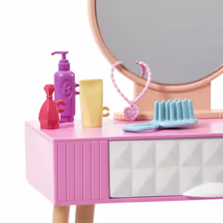 Barbie House Decor Set with Vanity