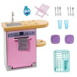 Barbie Decor Kitchen Set with Dishwasher