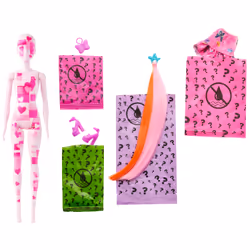 Barbie Color Reveal Doll Assortment, Fashion doll, Female, 3 yr(s), Girl, 325 mm, 140 g