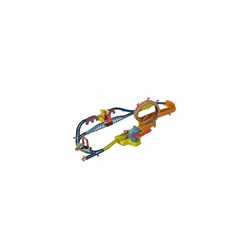 Fisher-Price Thomas & Friends Launch & Loop Maintenance Yard toy train and track set with motorized Thomas engine for ages 3 ...