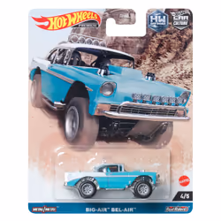 Hot Wheels Big-air Bel-air, Car, 3 yr(s), Metal, Blue