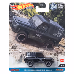 Hot Wheels 1993 Mercedes Benz G-Class, Jeep, 3 yr(s), Metal, Black