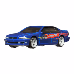 Hot Wheels Fast & Furious 1999 Nissan Maxima, Car, 3 yr(s), Metal, Plastic, Dark Blue, Red