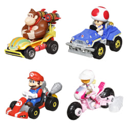 Hot Wheels Nintendo + Illumination's The Super Mario Bros. Movie 4-Pack