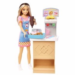 Barbie Skipper First Jobs Doll and Accessories, Fashion doll, Female, 3 yr(s), Girl, 241 mm, Multicolour