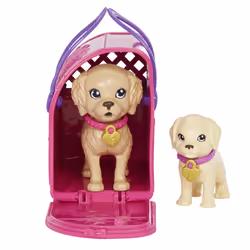 Barbie Pup Adoption Doll and Accessories, Fashion doll, Female, 3 yr(s), Girl, 290 mm, Multicolour