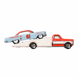 Hot Wheels Car Culture: Team Transport '72 Chevy Ramp Truck & '61 Impala
