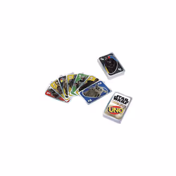 UNO Star Wars The Mandalorian in Storage Tin, Themed Deck & Special Rule, Gift for Kid, Adult & Family Game Nights, Ages 7 Years Old & Up [Amazon