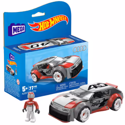 MEGA Hot Wheels Audi RS6 GTO, Building set, 5 yr(s), Plastic, 77 pc(s), 167.5 g