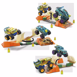 MEGA Hot Wheels Smash 'n Crash -Wrex Boneyard Stunt Course