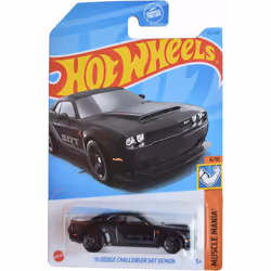 Hot Wheels '18 Dodge Challenger SRT Demon  Muscle Mania 6/10 [Black] 151/250