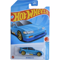 Hot Wheels '88 Honda CR-X  HW J-Imports 10/10 [Blue]