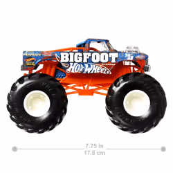 Hot Wheels Monster Trucks Oversized BIGFOOT 4x4x4 Vehicle
