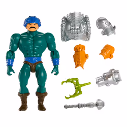 Masters of the Universe Origins Serpent Claw Man-At-Arms Action Figure, 6 yr(s), Multicolour, Plastic