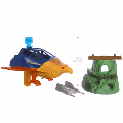 Masters of the Universe ORIGINS POINT DREAD AND TALON FIGHTER PLAYSET, Vehicle, 6 yr(s), Plastic, Multicolour