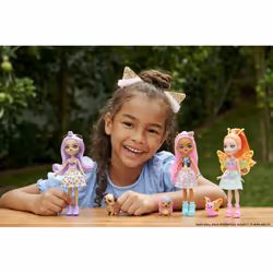 Enchantimals City Tails MAIN STREET BELISSE BUTTERFLY & DARt Doll