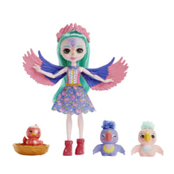 Enchantimals City Tails MAIN STREET FILIA FINCH FAMILY Dolls