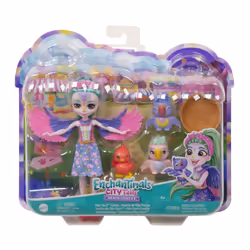 Enchantimals City Tails MAIN STREET FILIA FINCH FAMILY Dolls - Additional view 6