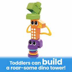MEGA BLOKS Squeak 'n Chomp Dinos - Additional view 5