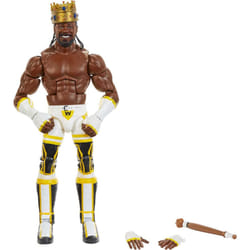 Mattel WWE King Woods Elite Collection Action Figure  Deluxe Articulation & Life-like Detail with Iconic Accessories  6-inch