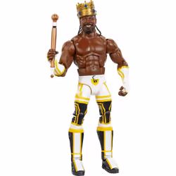 Mattel WWE King Woods Elite Collection Action Figure  Deluxe Articulation & Life-like Detail with Iconic Accessories  6-inch