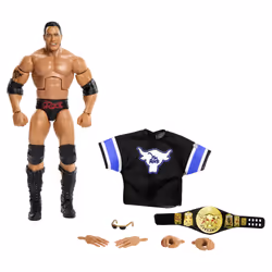 WWE Elite Collection The Rock Action Figure, 8 yr(s), Multicolour, Plastic