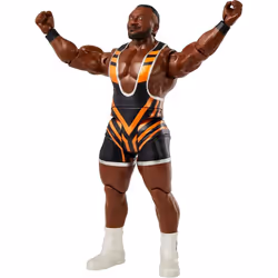 WWE Basic Series Top Picks Action Figure Big E (Black & Orange Outfit)