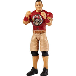 WWE Basic Series Top Picks Figure John Cena Red T Shirt (Brown Shorts)